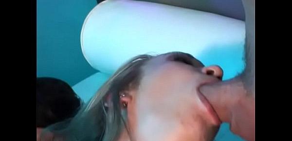  Pretty blonde college girl Jamie Elle makes the pot boil in the special night club